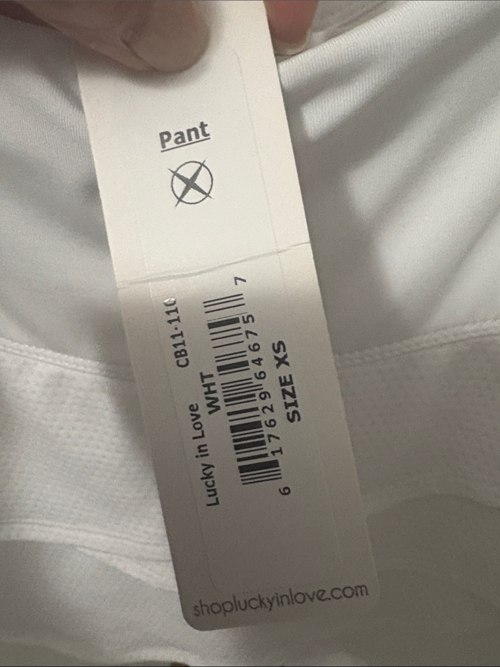 Lucky In Love-White Skirted Leggings - Layered Pickleball Tennis Skort Style - Picture 5 of 11